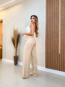 Women Pants - Beis - Ver 4