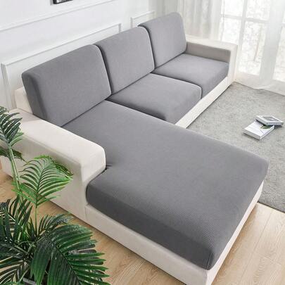 1件装防水玉米绒弹力沙发垫套客厅弹力沙发垫套家居装饰沙发套