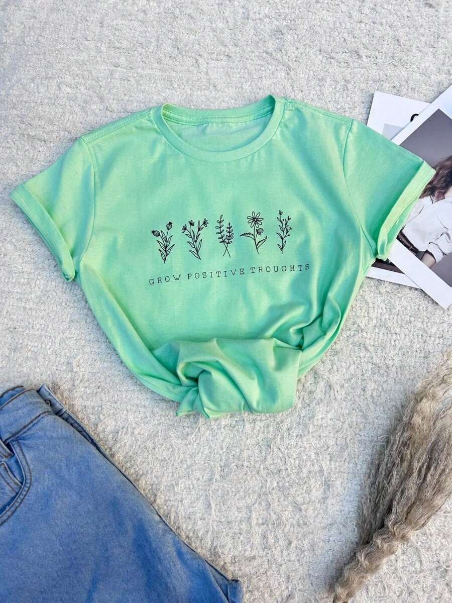 Women T-Shirts - Verde Lima - Ver 1