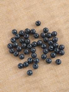 新款亞克力柔軟圓珠,可用於珠寶製作,自製項鍊手鐲珠子配件 - 彩色 - 查看 3