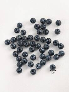 新款亞克力柔軟圓珠,可用於珠寶製作,自製項鍊手鐲珠子配件 - 彩色 - 查看 4