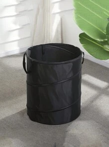 1 件 37 公升可重複使用花園草坪垃圾袋帶手柄折疊葉箱,適合戶外露營和花園,便攜方便,帶夾子,適合草坪護理和園藝 - 黑色 - 查看 5