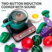 28入組綠色廚房遊戲模擬玩具套裝,適用於女孩,聖誕禮物 - 綠色 - 查看 10