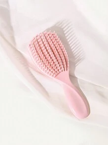 1 peça/2 peças, Pente de Oito Dentes, Mais Rápido e Fácil de Limpar Cabelos Molhados ou Secos, Sem Dor de Emaranhado de Cabelos, Cabelos Ondulados/Frisados/Cacheados/Oleosos/Grossos/Longos, Pente Fácil de Limpar/Pente Grande Ondulado Volumoso para Mulheres, Pente de Concha, Alta Elasticidade Volumoso e Suave, Pente Multifuncional Sem Nós, Acessórios Rosa, Ferramentas de Penteado - Multicolorido - Visão 16