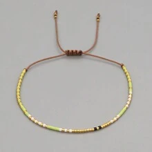 波西米亚风格 Delica 种子珠手链 女士友谊手链 珠宝 彩色串珠手链 女士 - 米珠手鍊 - 查看 6