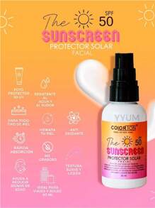 Protector solar SPF 50 Colorton - Naranja - Ver 2