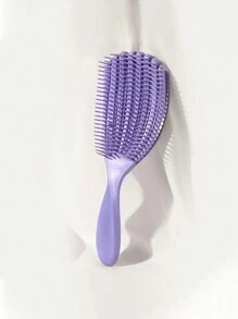 1 peça/2 peças, Pente de Oito Dentes, Mais Rápido e Fácil de Limpar Cabelos Molhados ou Secos, Sem Dor de Emaranhado de Cabelos, Cabelos Ondulados/Frisados/Cacheados/Oleosos/Grossos/Longos, Pente Fácil de Limpar/Pente Grande Ondulado Volumoso para Mulheres, Pente de Concha, Alta Elasticidade Volumoso e Suave, Pente Multifuncional Sem Nós, Acessórios Rosa, Ferramentas de Penteado - Multicolorido - Visão 9