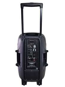 Bocina Bafle 15 Pulgadas Recargable Con Luz Led KSR 10,000W - Negro - Ver 5