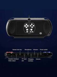 Generic Portable Video Game Console 5.1 Inches X7 Plus - Noir - Voir 5