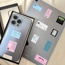 60入組英文卡通貼紙,可裝飾水瓶,筆記本,日記本,儲物盒,防水功能 - 彩色 - 查看 6