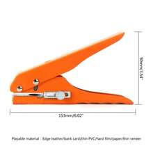8mm/10mm/12mm/15mm Edging Hole Punch Pliers Tool, For Furniture Edging, Wardrobe Screw Decoration Hole Puncher