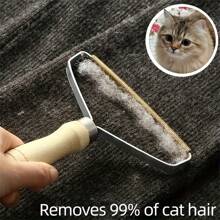 1pc Reusable Pet Hair Remover: Quickly And Easily Remove Cat And Dog Hair From Furniture, Carpet, Car Seats And More, For Hotel/Commercial - Multicolor - View 5