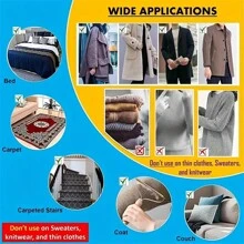 1pc Reusable Pet Hair Remover: Quickly And Easily Remove Cat And Dog Hair From Furniture, Carpet, Car Seats And More, For Hotel/Commercial - Multicolor - View 8