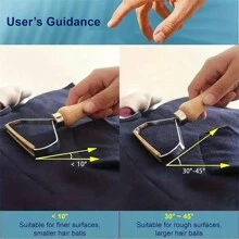 1pc Reusable Pet Hair Remover: Quickly And Easily Remove Cat And Dog Hair From Furniture, Carpet, Car Seats And More, For Hotel/Commercial - Multicolor - View 4