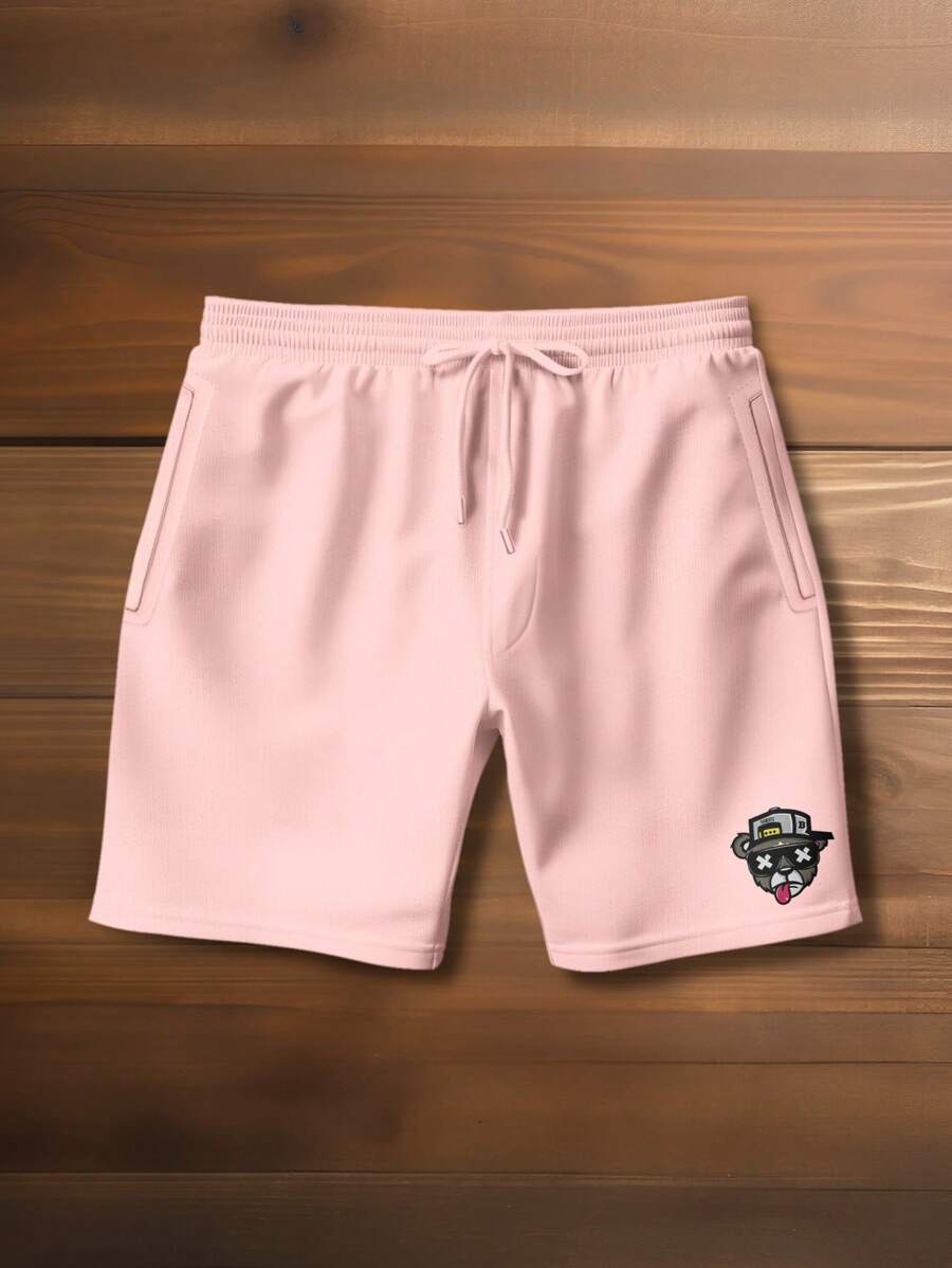 Men Shorts - Màu Hồng baby - Xem 1