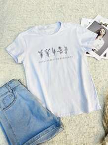 Women T-Shirts - 白色 - 查看 3