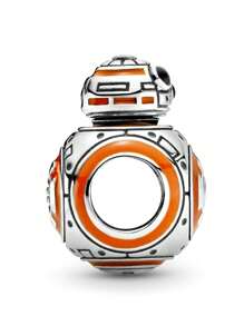 1入bb-8機器人吊飾diy適合原裝手鍊1:1模型,適用於假日派對禮物,獻給您生命中最重要的人 - 機器人串珠 - 查看 1