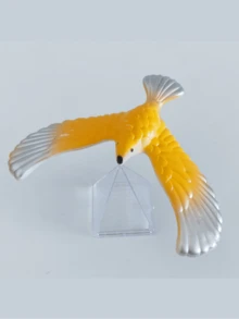 1入創新式平衡鷹或鳥晃動玩具,具備重力感應和教育特點 - 顏色隨機出貨 - 查看 5