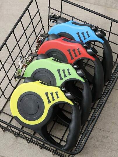 Liberte a Aventura: Guia Retrátil de Coleira para Passeios Seguros e Divertidos!