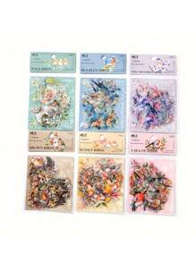 30pcs/Pack Birdfolk Series Cute Bird & Animals Theme Diy Decorative Stickers For Notebook/Planner - Multicolor - View 5