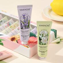 10入組/盒花果香手霜禮盒,保濕、芳香、有效防護乾燥、龜裂皮膚,是理想的禮物 - 彩色 - 查看 7