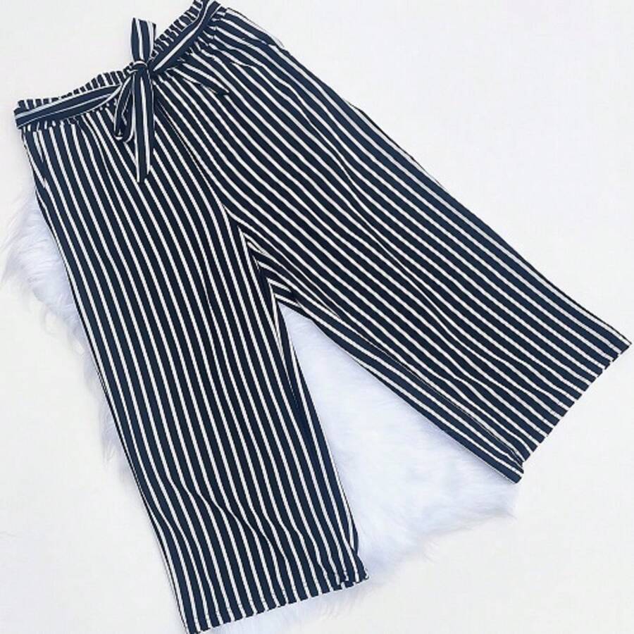 Women Pants - 黑與白 - 查看 1