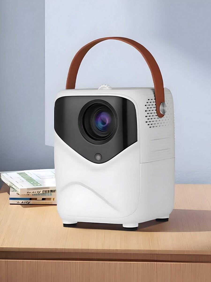 Mini Proyector Inteligente Portatil,  LLevalo Al Trabajo, A Tu Casa, A Donde Quieras - Mini Proyector Inteligente Portátil - Llévalo al Trabajo, a Casa, a Donde Quieras Disfrutar de Proyecciones - Blanco - Ver 1