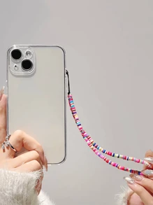 1 chiếc vòng tay phong cách Bohemian màu hồng có hạt gốm, bao gồm, trái tim, gốm màu, ngọc trai, nơ, thỏ, họa tiết hoa, chuyển màu, phong cách Bohemian, đồ trang sức màu tím và hồng, đồ trang trí cho ốp điện thoại, phụ kiện dây và dây Quà tặng cho mẹ, gia đình, bạn bè, sinh nhật, ngày lễ, mặt dây điện thoại, dây điện thoại - Nhiều màu - Xem 4