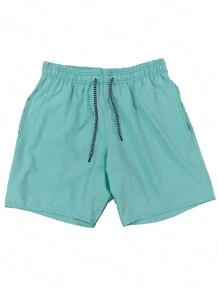 Men Shorts - Mint Green - View 1