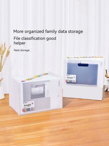 Gói Organ dọc Lưu trữ và sắp xếp giấy thi Thư mục tệp nhiều lớp Học sinh có túi mở rộng phân loại - Trong sáng - Xem 7