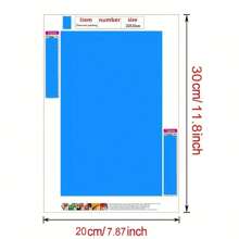 1 Set DIY 5D Diamond Painting Kit,Full Round Snow Elk Painting Wall Art Decor, Embroidery Kit Home Room Decor, Handmade Family Gift, Living Room Kitchen Bedroom Decorative Painting, - Multicolor - View 8