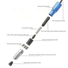 Aluminum Alloy Pull Rivet Conversion Head Component, Electric Drill To Rivet Gun Conversion Part