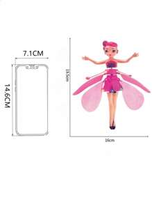 1只隨機顏色和花式童話造型智能遙控飛行玩具 - 彩色 - 查看 8