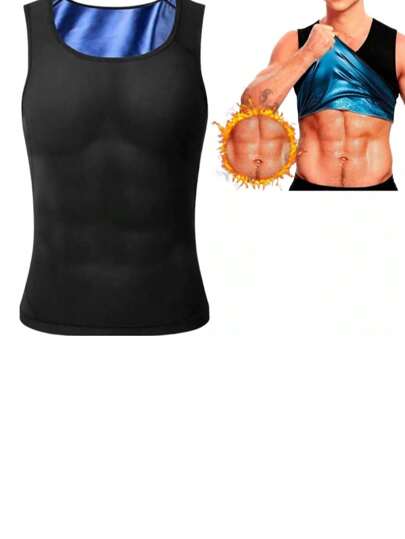 camiseta moldea abdomen reduce talla chaleco sweat shaper sauna