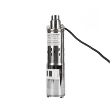 24V Solar Power Water Pump Farm Ranch Submersible Bore Hole Deep Well DC - Silver - View 3