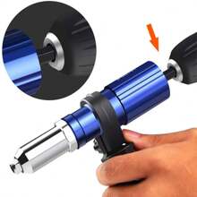 Aluminum Alloy Pull Rivet Conversion Head Component, Electric Drill To Rivet Gun Conversion Part