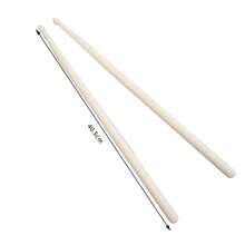 1pair 5a Glowing Drumsticks Drum Set Fluorescent Stick Shining In The Dark - Green - View 2