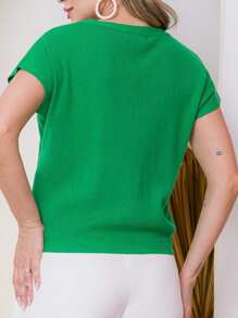 Women Blouses - 綠色 - 查看 4