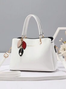 新款经典优雅女士手提包，时尚、耐用、容量大、可单肩和斜挎，设计百搭