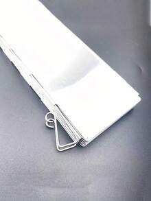 10 件户外防风罩锁定销和野营炉具锅具支架附件和 10 件铝合金折叠防风罩 - 銀色 - 查看 4