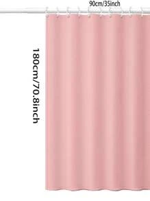 1pc Vincent Van Gogh Painting Series Printed Shower Curtain, Waterproof And Separating Dry And Wet, Suitable For Outdoor, Kitchen, Bathroom, Doorway, Comes With Shower Curtain Rings - Multicolor - View 2