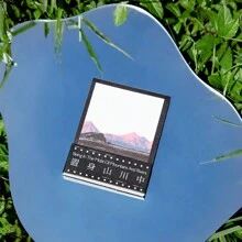 50 件風景主題電影風格記事本,祝你有美好的一天 Diy 日記裝飾材料,節日禮物 - 白色 - 查看 1