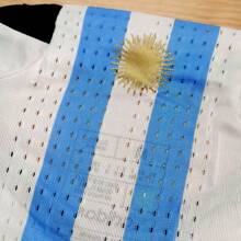 Conjunto Jersey Playera Short Selección Argentina Futbol - Azul y blanco - Ver 6
