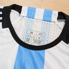 Conjunto Jersey Playera Short Selección Argentina Futbol - Azul y blanco - Ver 3