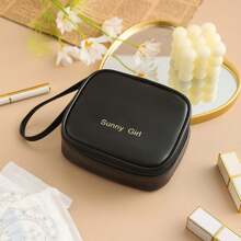 1個衛生棉貼收納袋,防水攜帶衛生巾兜,小型防水和口紅兜 - 白色 - 查看 7