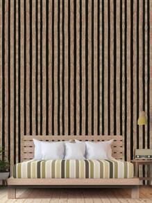 1m/3m自粘式pvc木紋壁紙,防水裝飾性剝離貼壁紙,適用於房間背景、櫥櫃翻新 - 彩色 - 查看 1