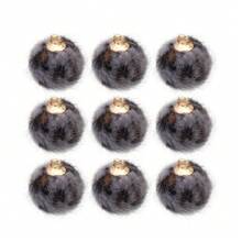 20pcs 1.5cm 8-Color Leopard Print Faux Mink Fur Pom Pom Pendant For Diy Earrings, Necklace And Craft Making - 20pcs - View 18