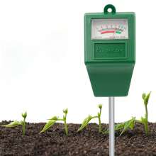 1pc Plant Potting Soil Detector, Timing & Portable & Non-Battery Required Soil Ph Tester Tool For Extensive Use - Green - View 4