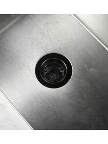 1/2pcs Kitchen Sink Strainer Drainer & Bathroom Drain Filter - Black - View 7