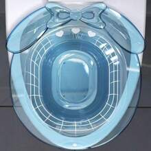 1只坐浴盆,適用於痔瘡治療、老年人、孕婦和衛生護理 - 藍色 - 查看 3